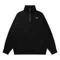 Quarter-Zip Drop Shoulder Sweatshirt
