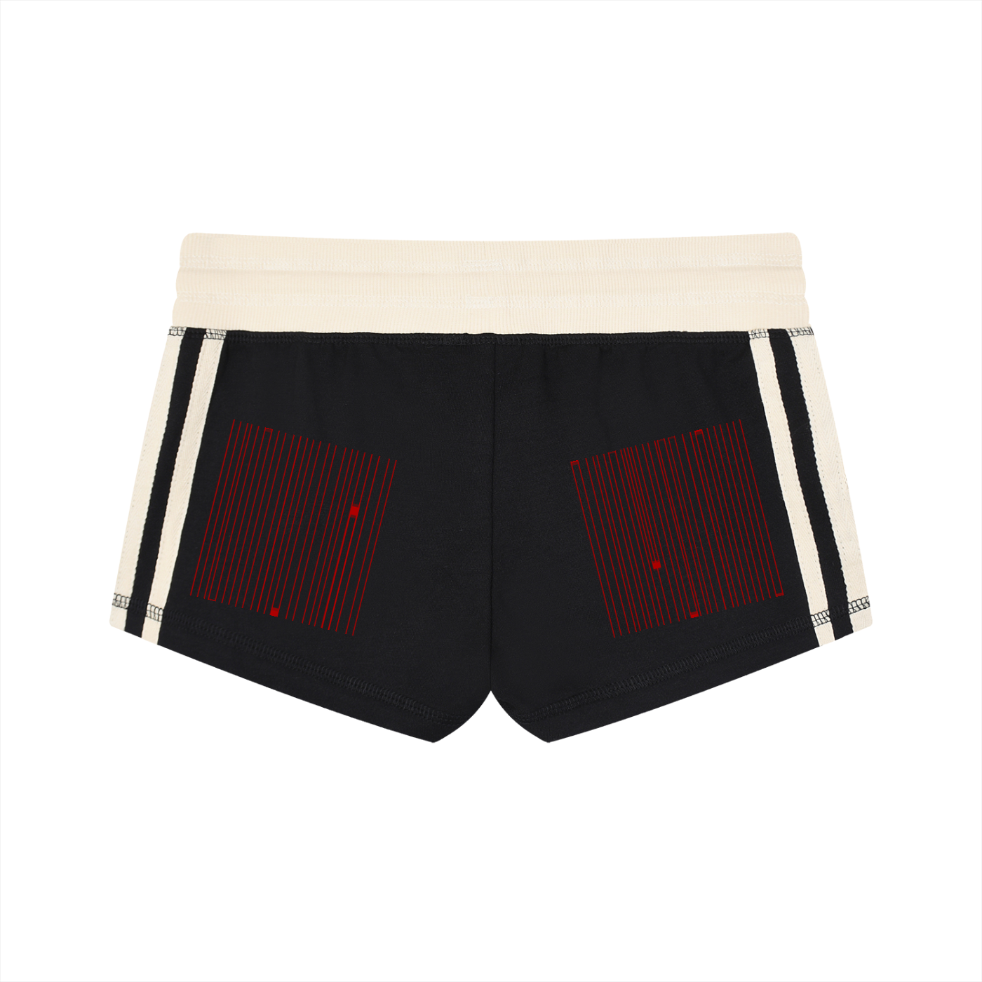 Women's Contrast Stripe Track Shorts